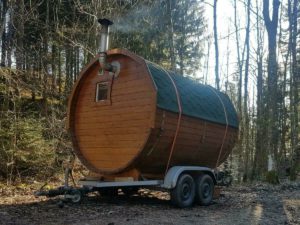 Fasssauna Vermietung Buchenbach