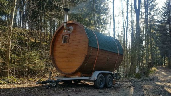 Fasssauna Vermietung Buchenbach