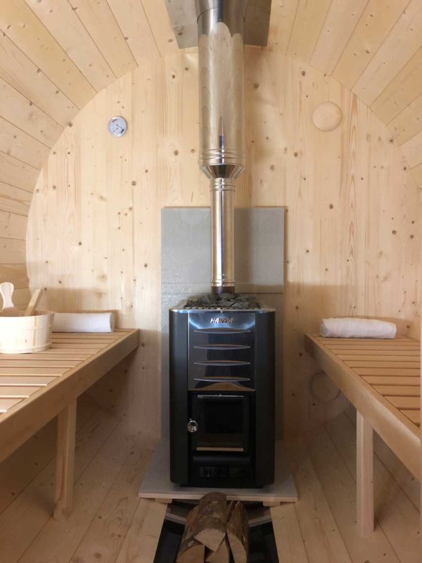 Mobile Fasssauna in OHV – Bild 2